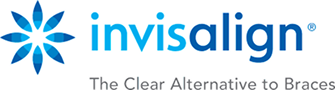 Invisalign clear braces logo design
